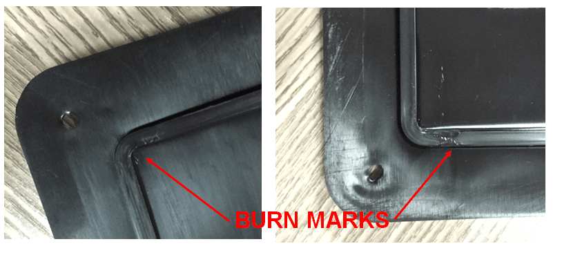 burn marks in injection molding