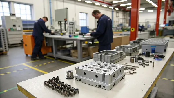 Image showing multiple small parts combined into one larger molded part