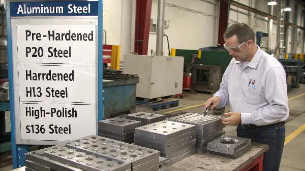 Different types of mold steel blocks