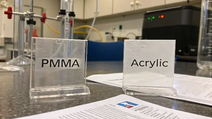 PMMA vs Acrylic chemical structure difference