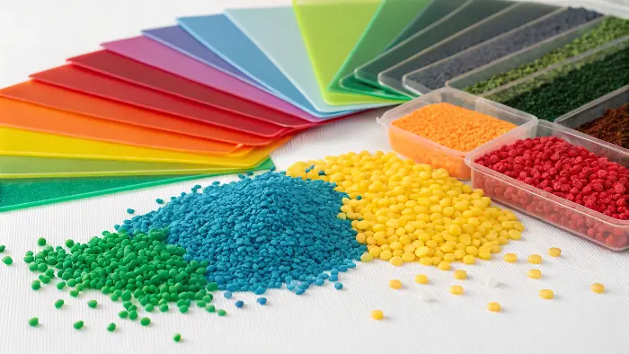 Colorful masterbatch pellets for plastic products