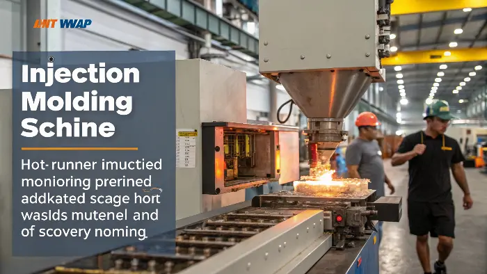 A detailed comparison of a hot runner manifold and a traditional cold runner