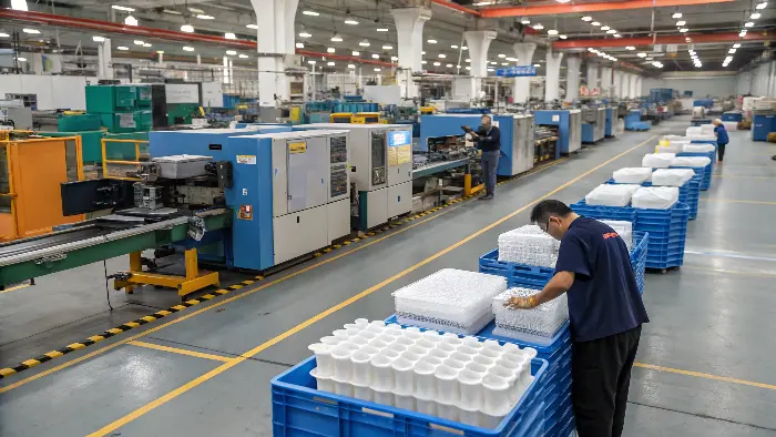 Cost per injection molded part