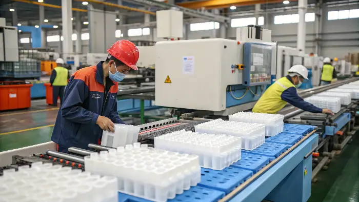 Injection molding parts from China
