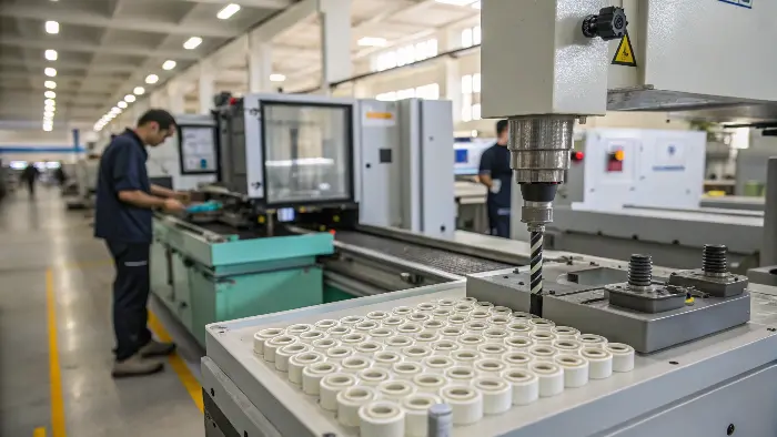 A detailed diagram showing the cost-benefit analysis of thin wall injection molding over time.