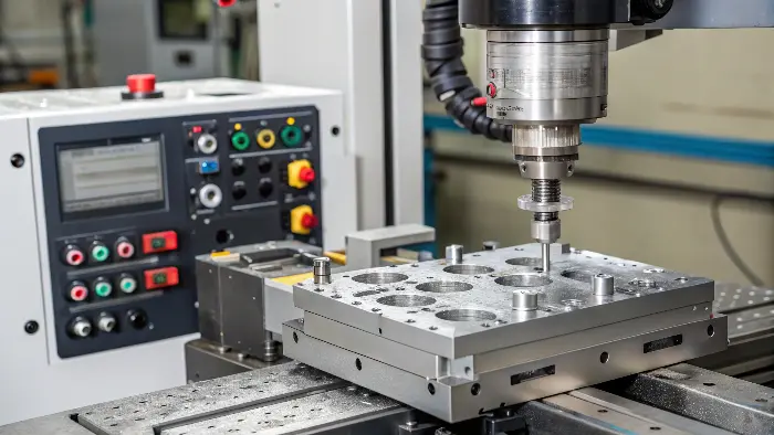 injection molding press components