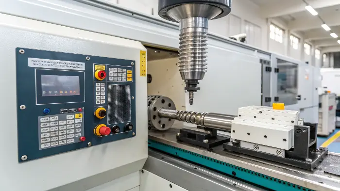 Diagram showing forces on an injection molding screw including back pressure