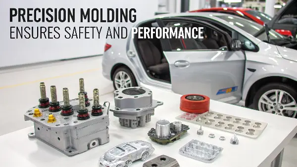 Intricate automotive components made with precision injection molding