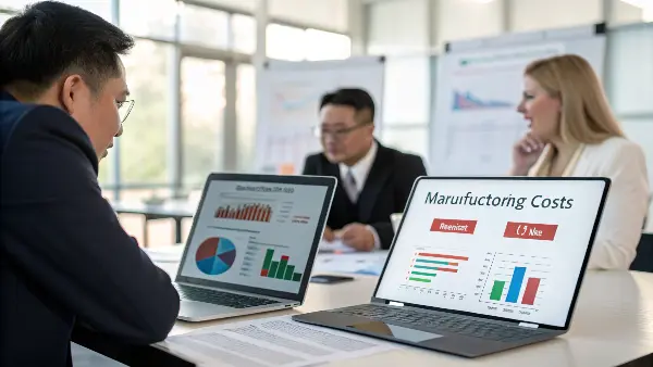 A quote comparison for a plastic injection mold from China and Mexico