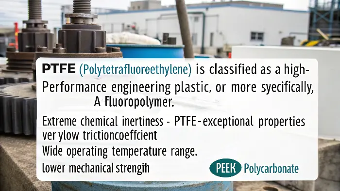 A white PTFE rod and machined seal components