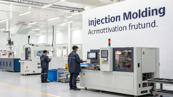 Positive Market Outlook for Injection Molding A graph showing positive growth trends for the manufacturing industry