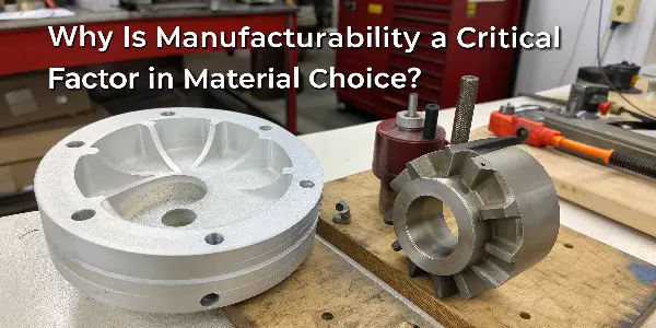 A complex plastic part next to a mold, highlighting the importance of manufacturability