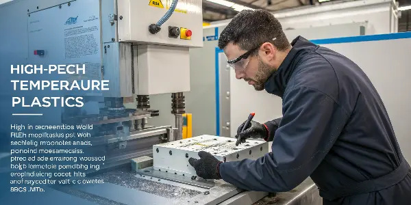 A high-performance PEEK part used in an automotive engine component