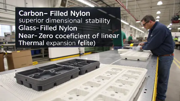 A caliper measuring a precision-molded plastic part