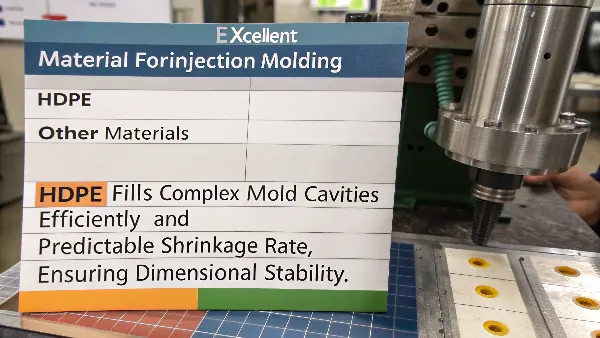 HDPE Injection Molded Parts Injection molded parts made from HDPE material