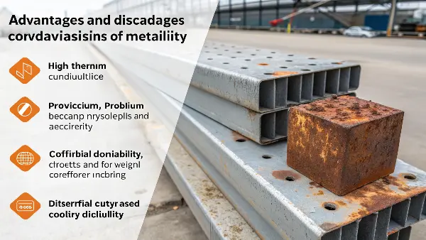 Advantages and Disadvantages of Metal A collection of various metal parts showing different finishes