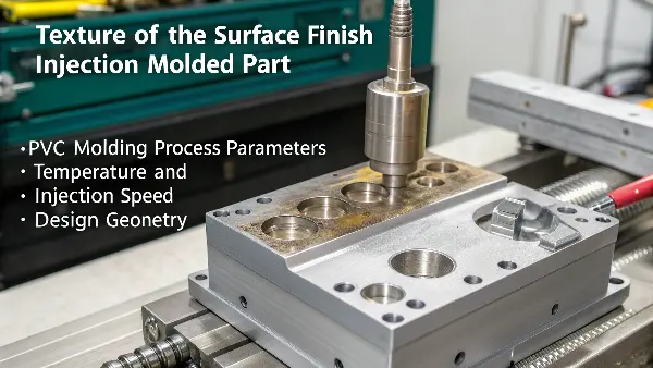 Mold Tool Surface Finish A precision-engineered steel mold cavity with a high-gloss polish