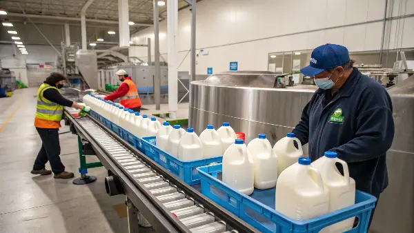 Closed-Loop vs. Open-Loop Recycling A diagram comparing a circular closed-loop system with a linear and an open-loop recycling system.