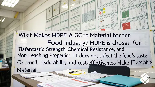 A collection of different HDPE food packaging like milk jugs and containers.