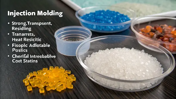 what materials can be used in inj