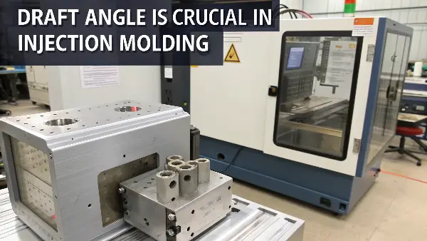 The Importance of Draft Angle in Ejection An animated comparison of a part with and without a draft angle being ejected from a mold.