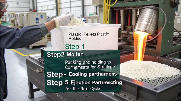 what are the 5 steps of injection mo