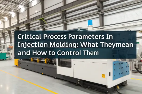 Critical process parameters in injection molding