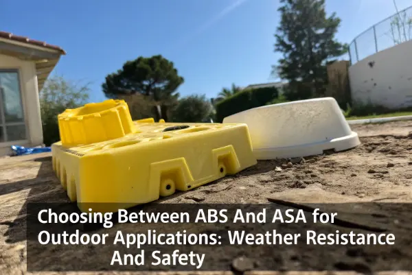ABS vs ASA Outdoor Comparison Choosing Between ABS and ASA for Outdoor Applications
