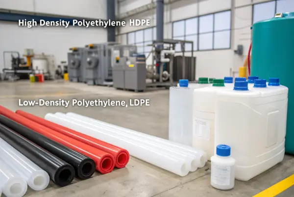 HDPE vs LDPE Overview HDPE vs LDPE plastic pellets comparison