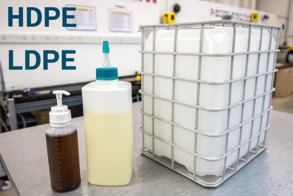 HDPE vs LDPE comparison HDPE vs LDPE pellets and products comparison