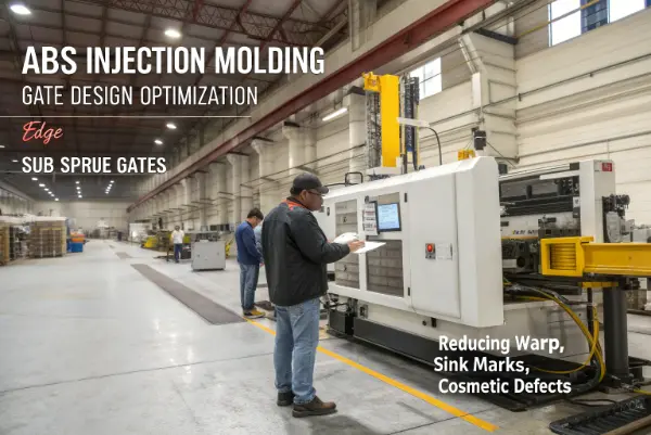 optimizing abs gate design injection molding