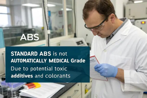 Checking ABS resin certification documents Checking ABS resin certification documents