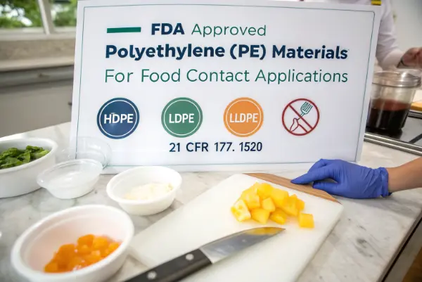 FDA-approved PE materials granules