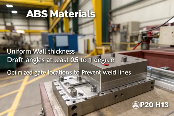 Designing Injection Molds for ABS Materials