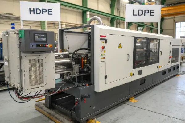 Injection molding process Injection molding machine setting for polyethylene