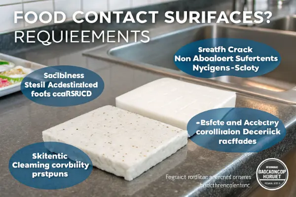 Smooth ABS surface finish for hygiene