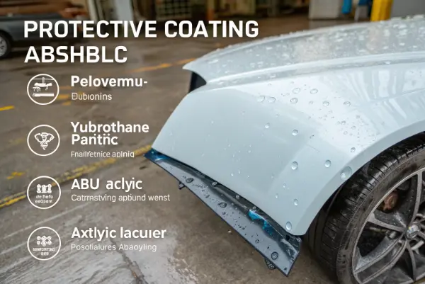 Protective coating for ABS plastic