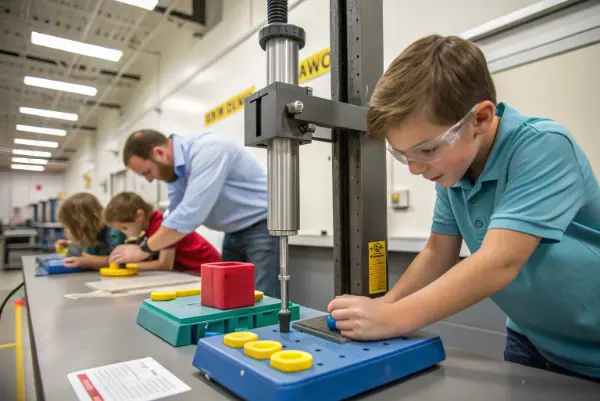 Physical stress testing methods Impact testing on plastic toys