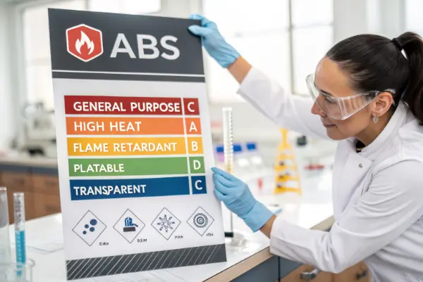 Different grades of ABS plastic pellets Different grades of ABS plastic pellets