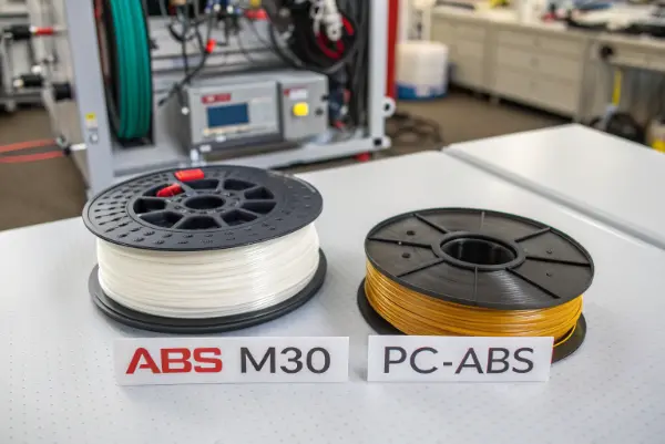 ABS M30 vs PC ABS comparison Comparison of ABS M30 vs PC ABS parts