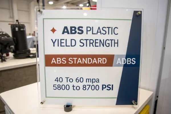 ABS yield strength chart Stress strain curve for ABS plastic