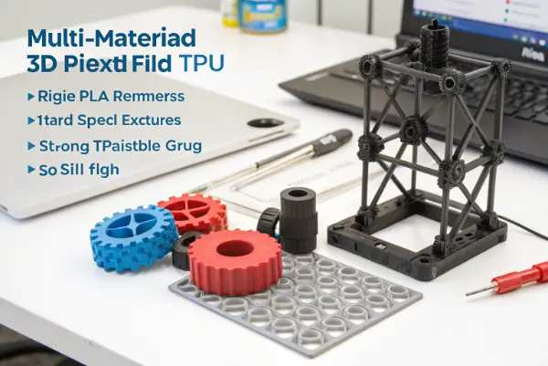 how can multi material 3d printing