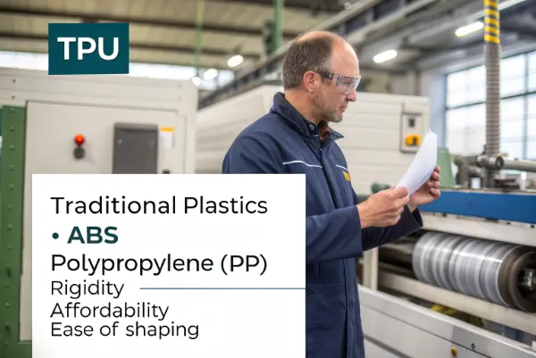 differences between TPU and standard auto plastics
