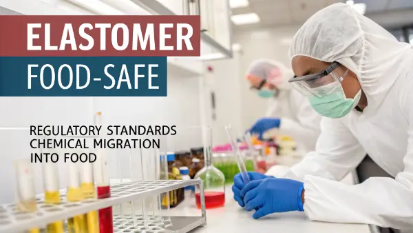 what makes an elastomer food safe before di